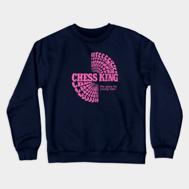 Chess King 1980s Style Shirt Crewneck Sweatshirt by Turboglyde